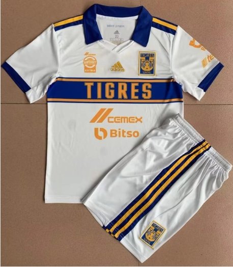 Tigres UANL Kids 3rd Third Shirt Jersey Kit 22-23 Youth Soccer Football 2022-2023