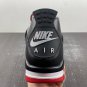Air Jordan 4 Bred Reimagined BlackFire Red