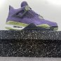Air Jordan 4 Canyon PurpleAnthracite-Alligator-Saftey Orange
