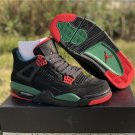 Air Jordan 4 NRG BlackGorge Green-Varsity Red