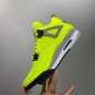Air Jordan 4 Plush Fluorescent Yellow x Tagz
