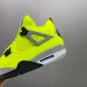 Air Jordan 4 Plush Fluorescent Yellow x Tagz