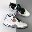 Air Jordan 4 Retro Lucid Green Rasta