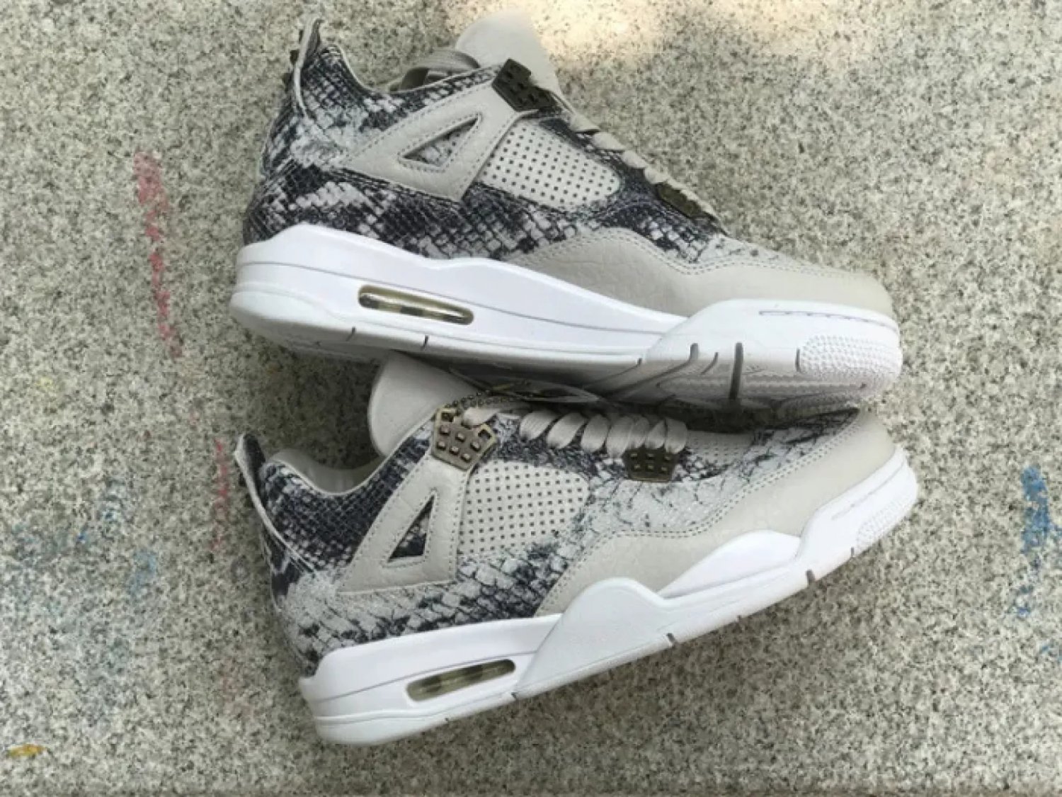 Air Jordan 4 Retro Premium 'Snakeskin'