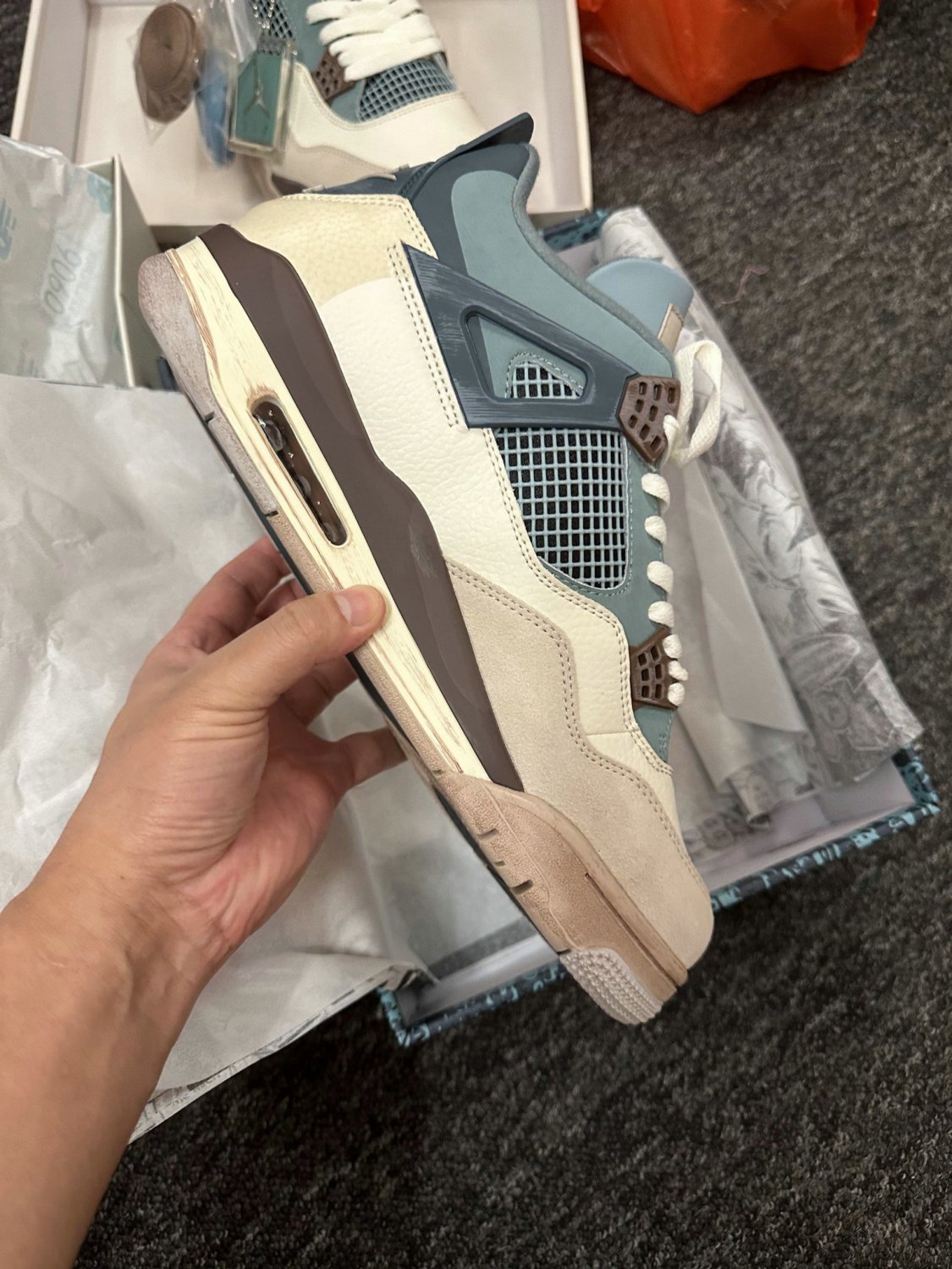 Air Jordan 4 retro Snorlax