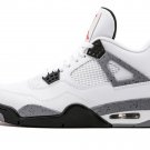 AIR JORDAN 4 RETRO White Cement