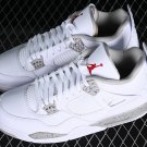 AIR JORDAN 4 RETRO WHITE OREO WHITEGREY