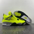Air Jordan 4 Tennis Ball Custom Atomic GreenBlack