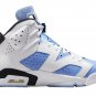 Air Jordan Retro 6 UNC' University blue white Men CT8529 410