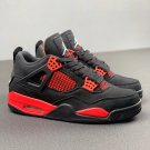 Jordan 4 Retro Black Red Thunder
