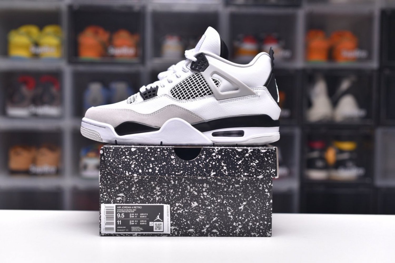Jordan 4 Retro Military Black