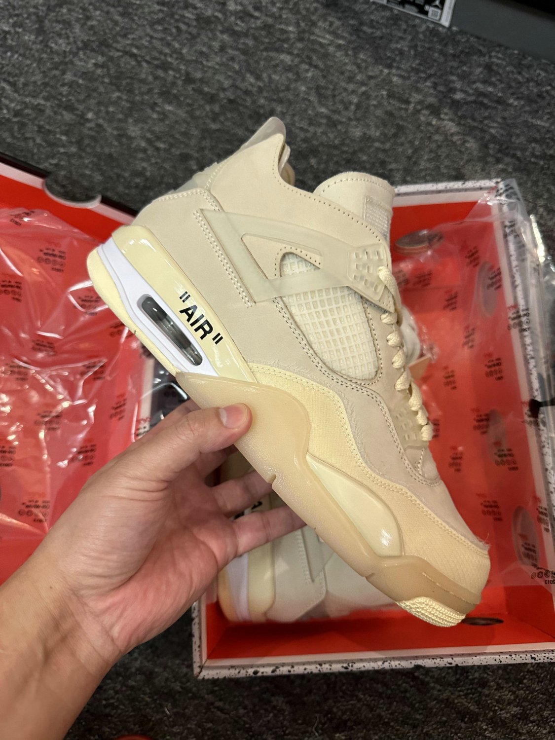 Jordan 4 Retro Off-White Sail (Women's)