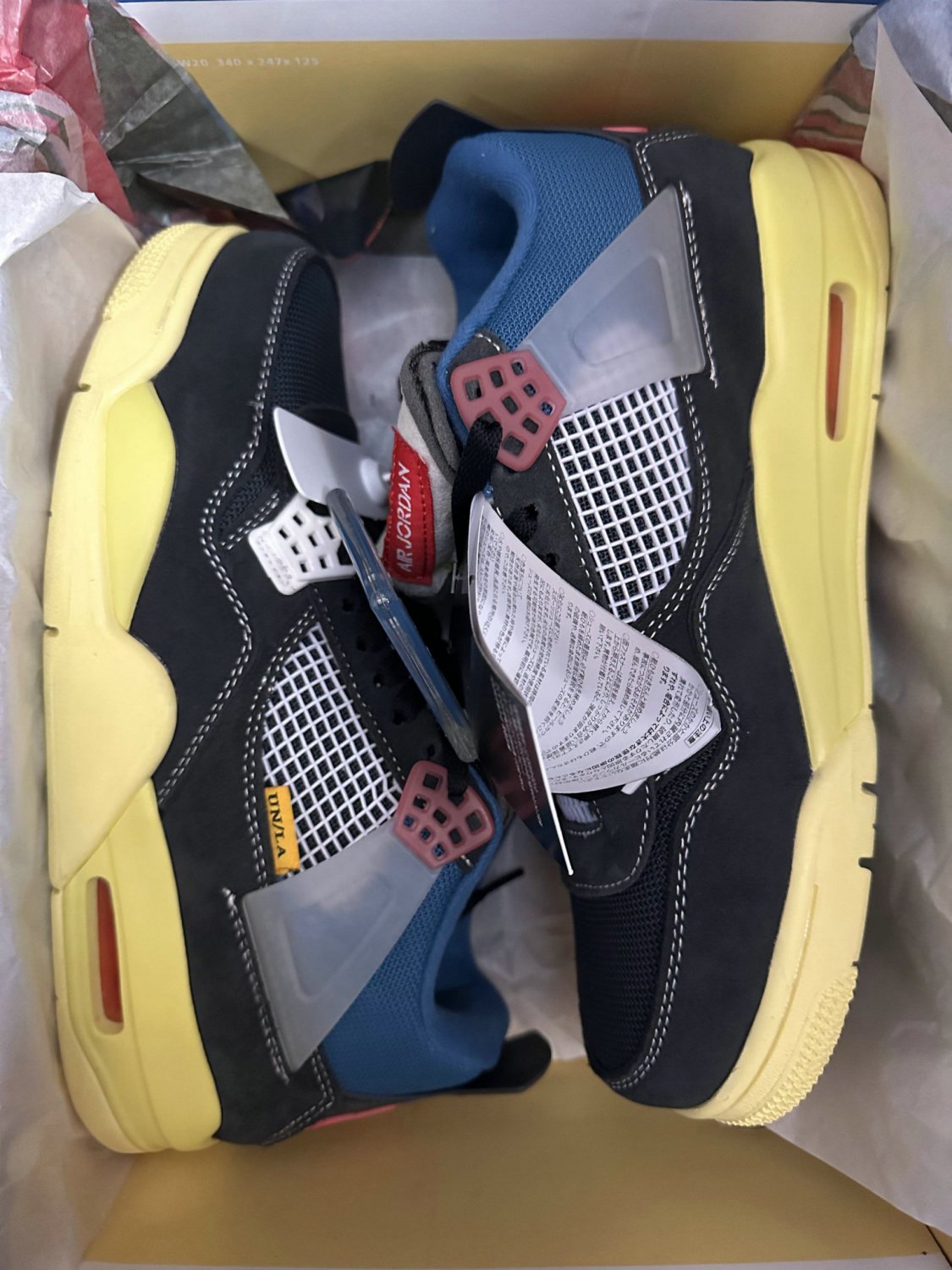 Jordan 4 Retro Union Off Noir