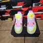 Jordan 4 Retro White Lemon Pink (GS)