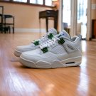 Jordan 4 retro white metallic silver pine