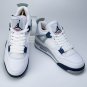 Jordan 4 White Midnight Navy