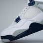 Jordan 4 White Midnight Navy