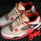 JORDAN AIR JORDAN 4 RETRO WHITEREDBLACKYELLOW
