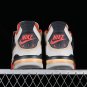 JORDAN AIR JORDAN 4 RETRO WHITEREDBLACKYELLOW