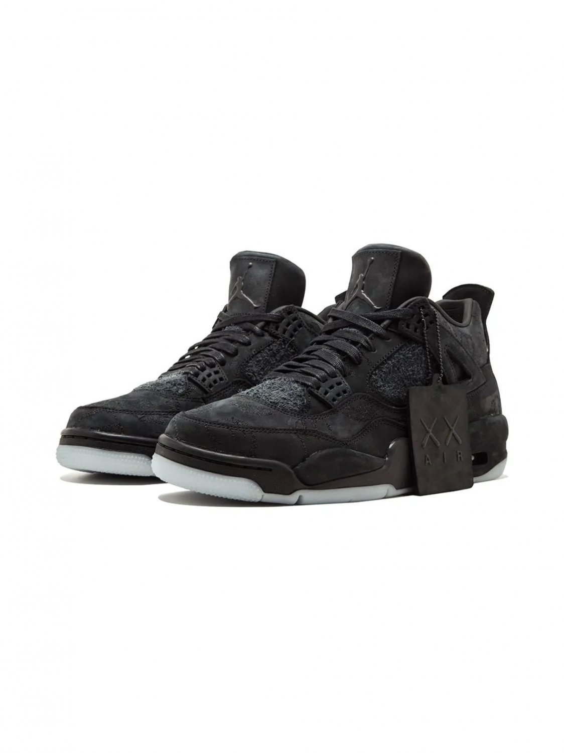 Kaws Air Jordan 4 Retro Black sneakers