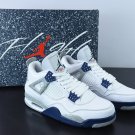 Nike Air  Jordan 4 Retro White Midnight Navy