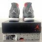Nike Air Jordan 4  infrared Dark Grey infrared 23 black cement Gray