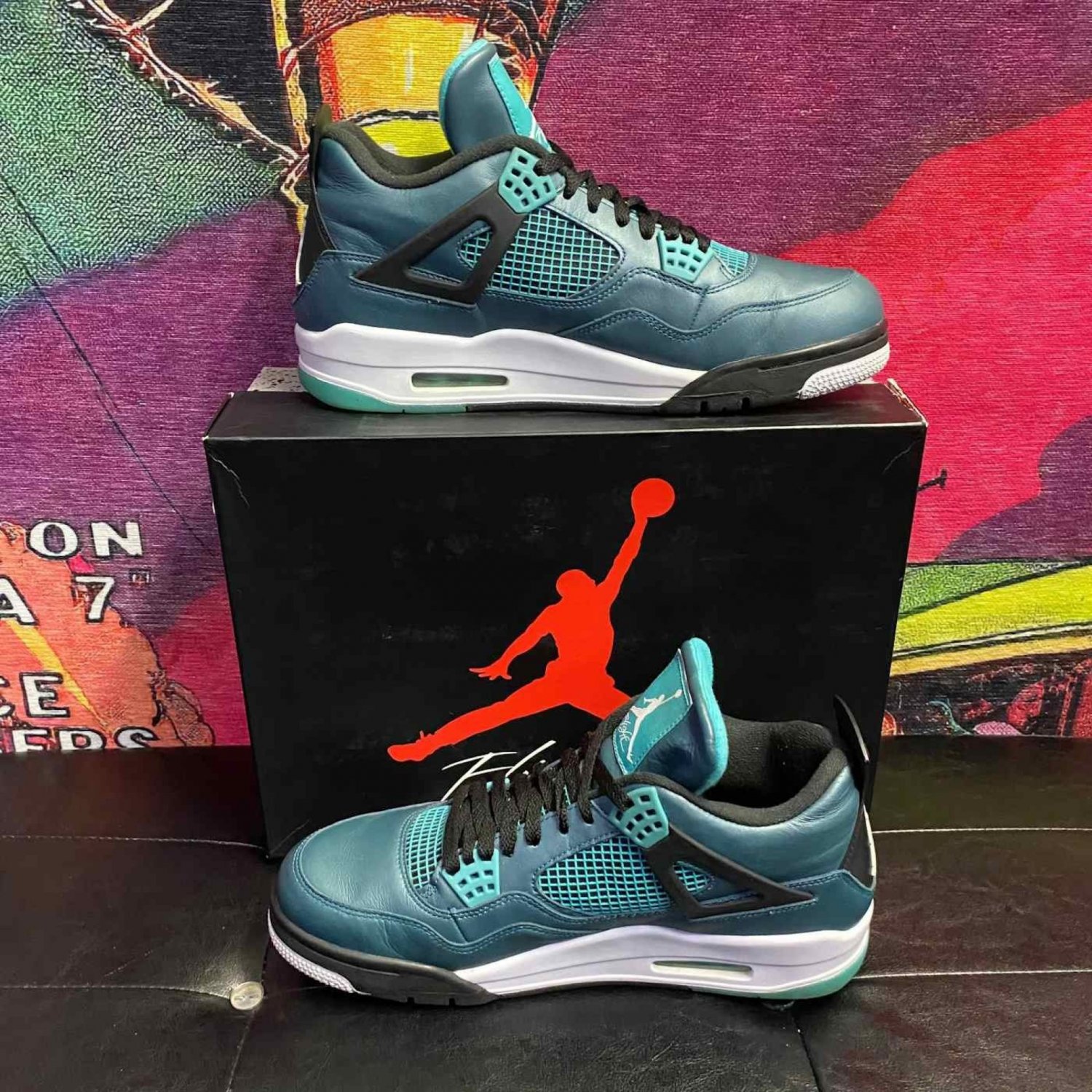 Nike Air Jordan 4 &acirc;��Teal&acirc;��