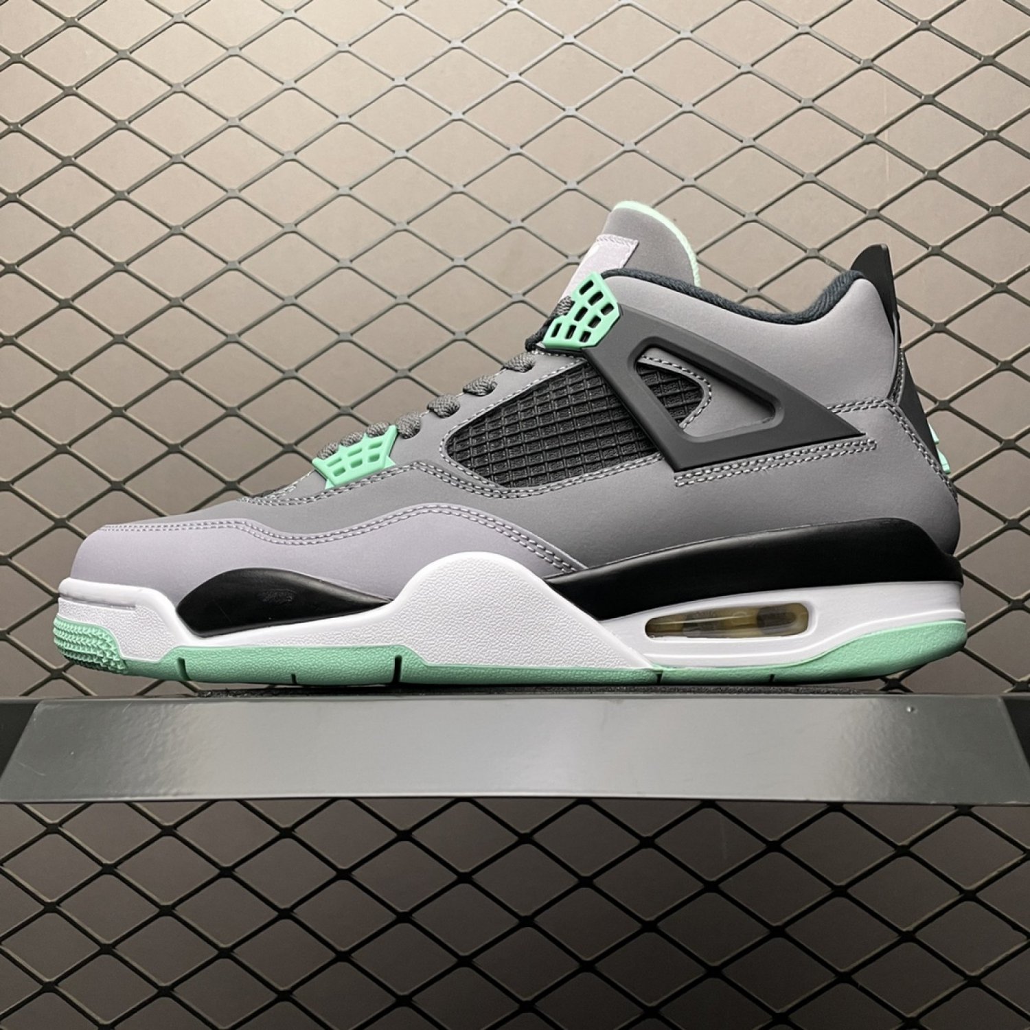 Nike Air Jordan 4 AJ4 Retro  Green Glow