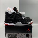 Nike Air Jordan 4 Bred Black Red Sneaker