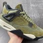 Nike Air Jordan 4 Craft Medium Olive  Pale Vanilla Khaki Black Sail