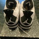 Nike Air Jordan 4 IV Retro Military Black 4-14 White Neutral Grey DH6927-111