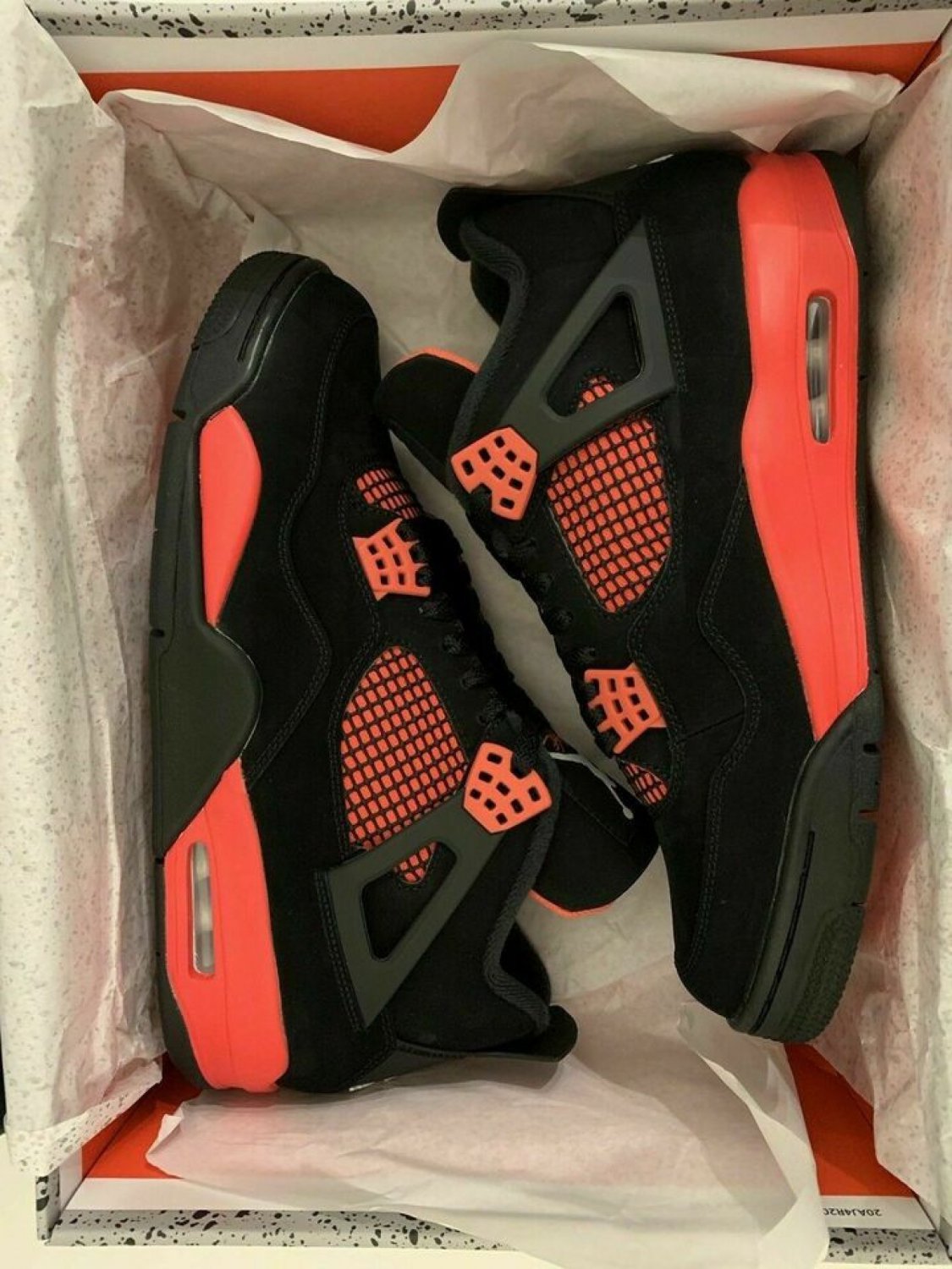 Nike Air Jordan 4 IV Retro Red Thunder Style Code CT8527-016