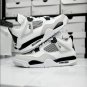 Nike Air Jordan 4 Military Black Neutral Grey Sneaker