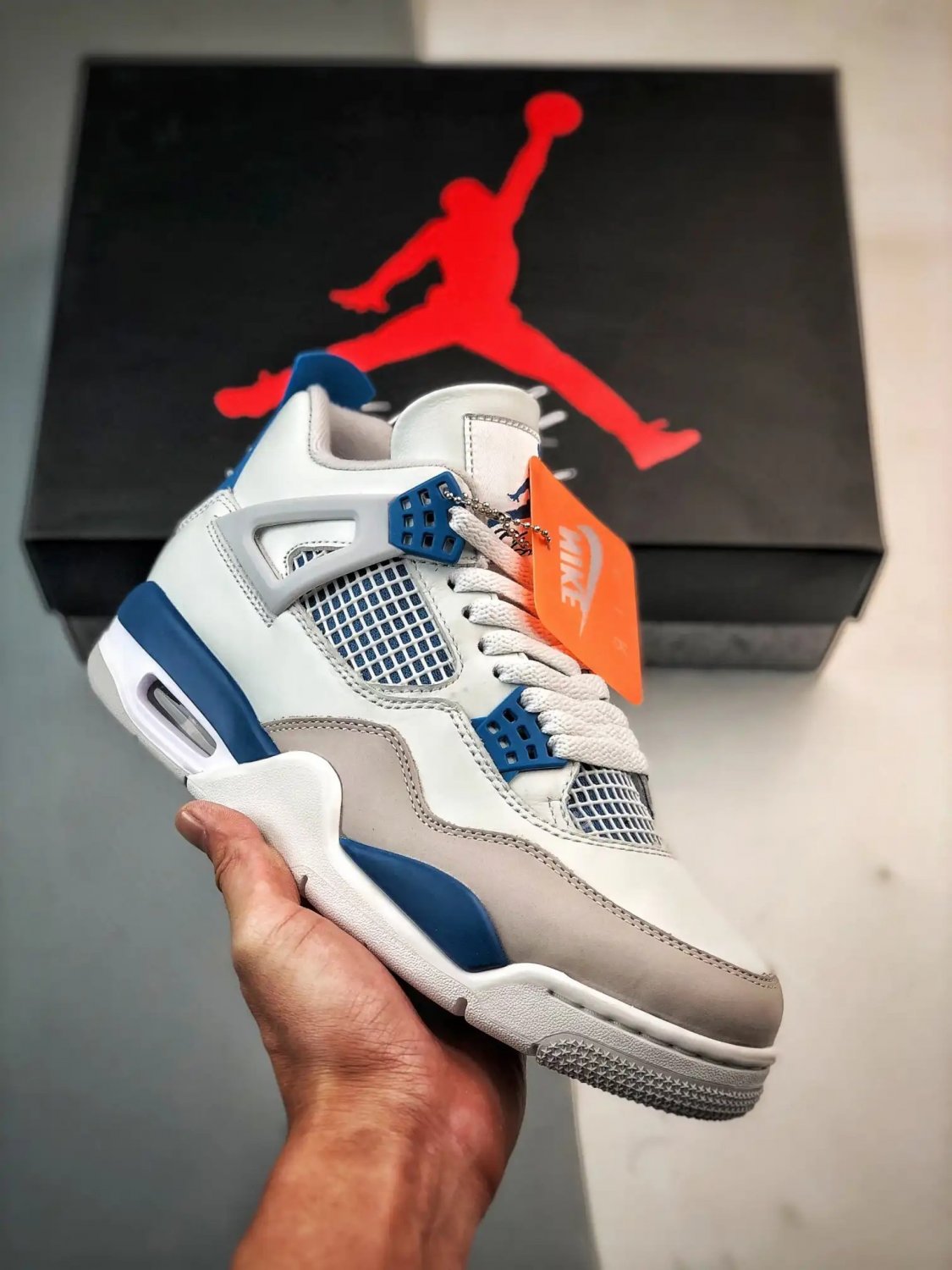 Nike Air Jordan 4 Military Blue