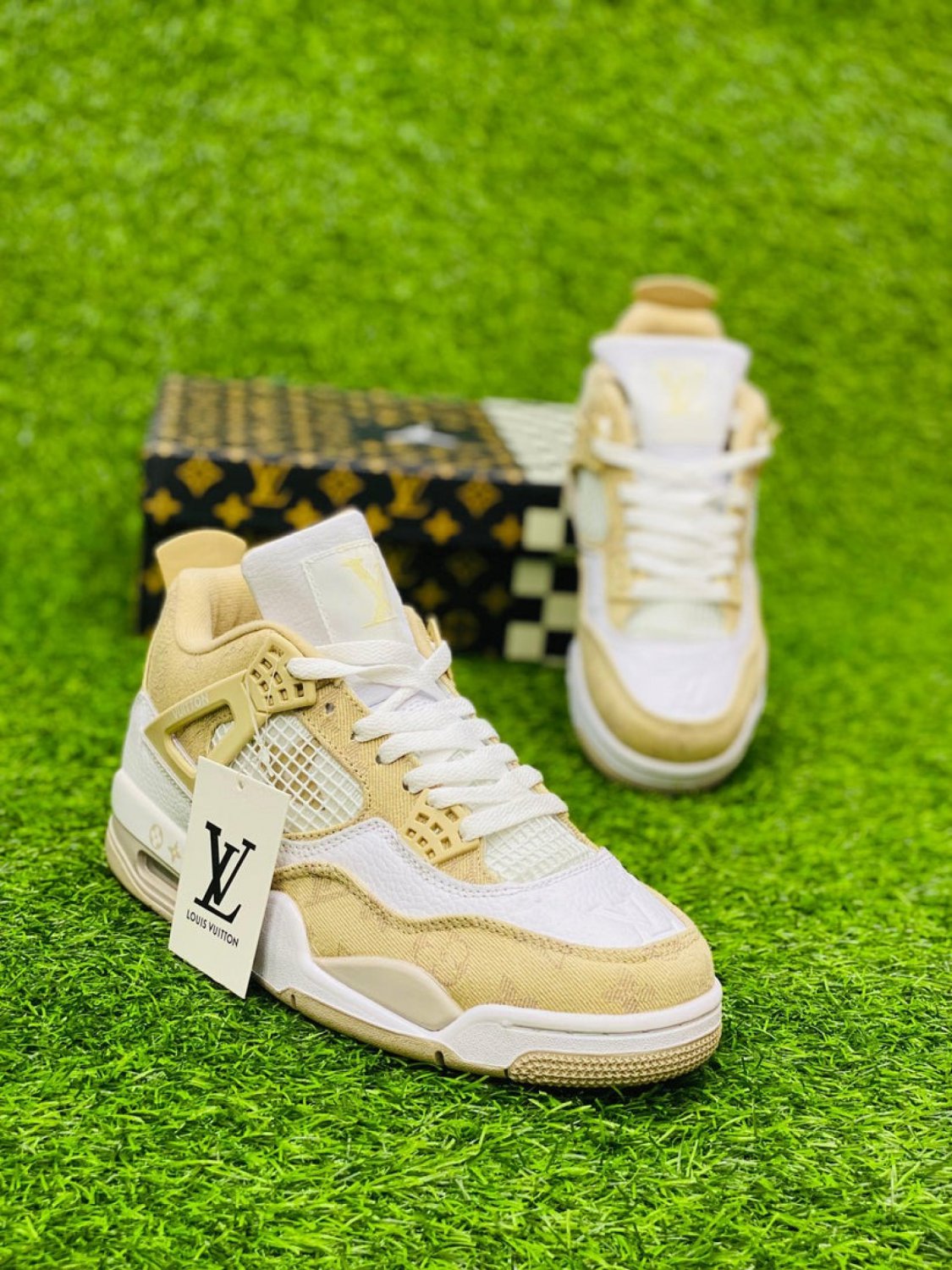 Nike Air Jordan 4 Monogram Cream