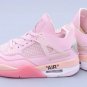 Nike Air Jordan 4 Off White Pink Sail