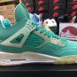Nike Air Jordan 4 Off White Sail NeptuneTiffany Green_1