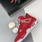 Nike Air Jordan 4 Oklahoma Sooners PE Red Suede