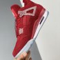 Nike Air Jordan 4 Oklahoma Sooners PE Red Suede