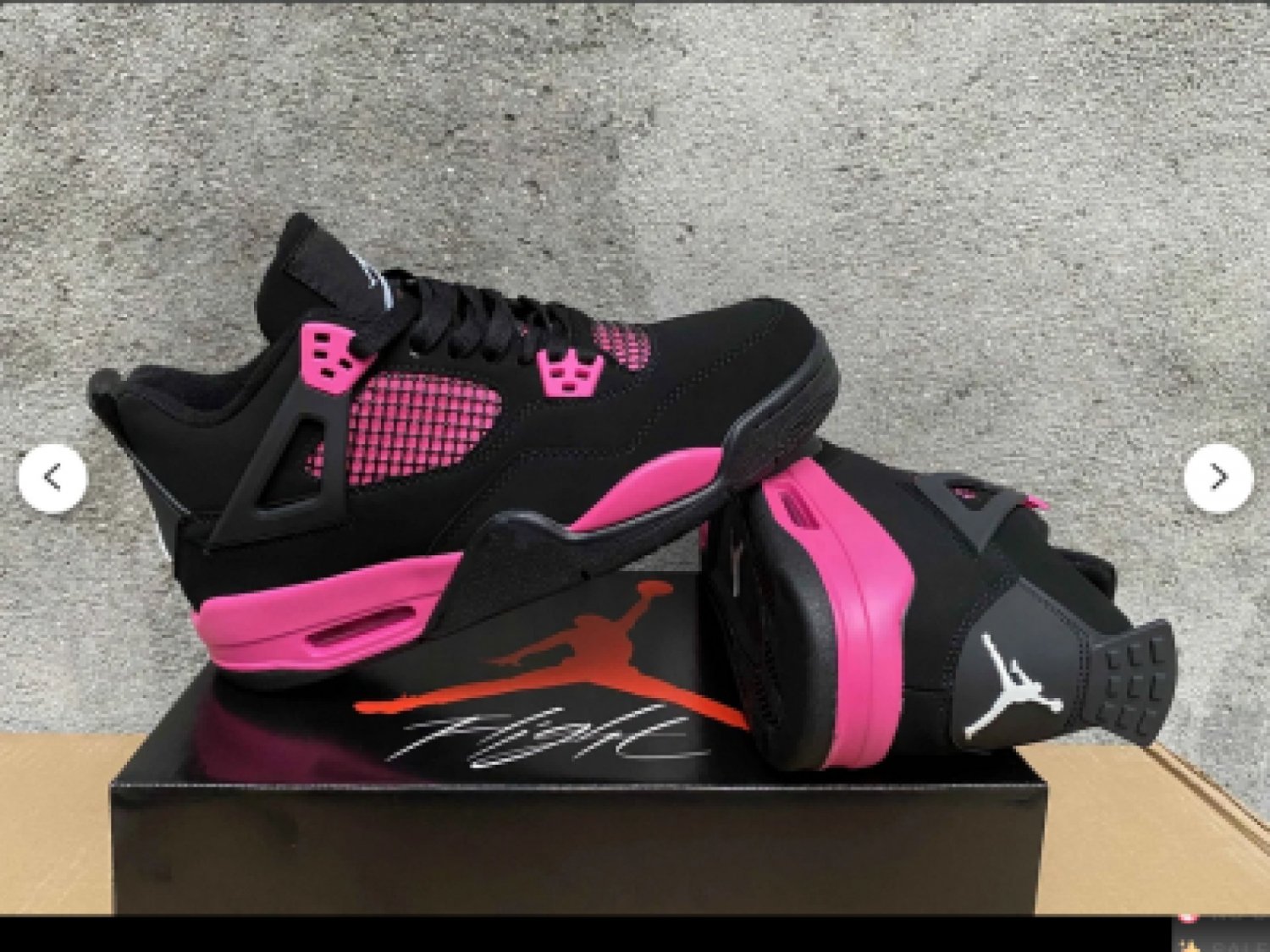 Nike Air Jordan 4 Pink Thunder