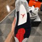 Nike Air Jordan 4 Retro ' Midnight Navy ' Blue White Gray