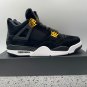 Nike Air Jordan 4 Retro ' Royalty ' Black Gold 2017