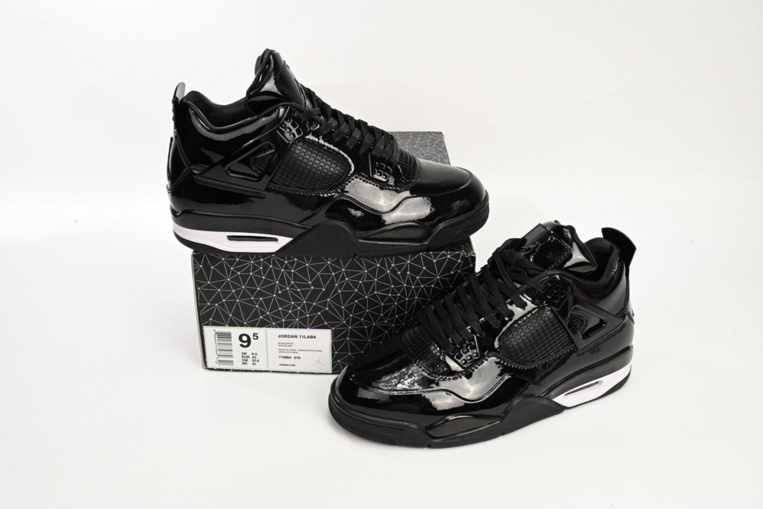 Nike Air Jordan 4 Retro 11Lab4 Black