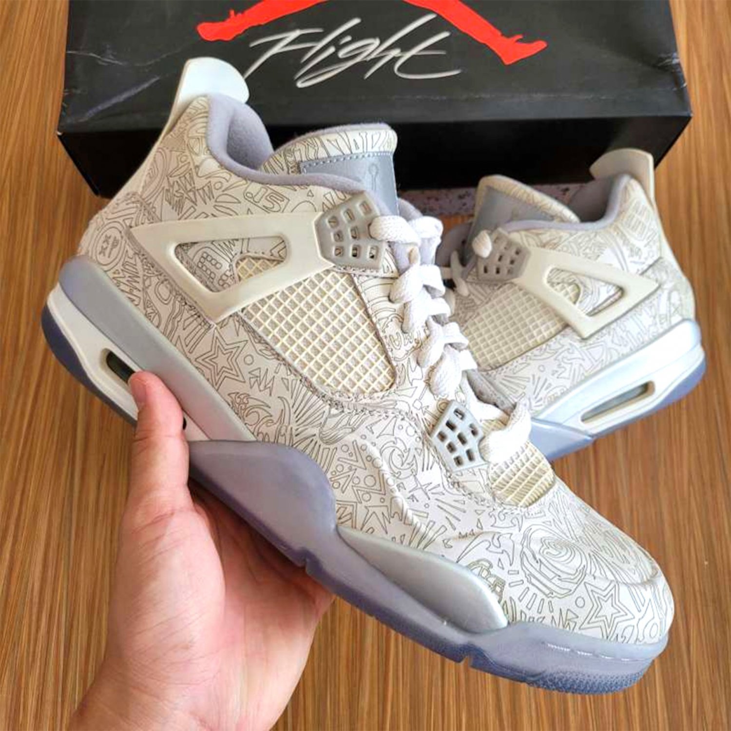 Nike Air Jordan 4 Retro 30th Anniversary LASER 2015