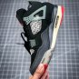 NIKE Air Jordan 4 Retro Bred X Off White Black
