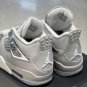 NIKE Air Jordan 4 Retro Frozen Moments White Grey
