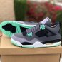 Nike Air Jordan 4 Retro Green Glow Grey Black