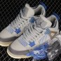 NIKE Air Jordan 4 Retro Grey Royal Blue White