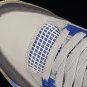 NIKE Air Jordan 4 Retro Grey Royal Blue White