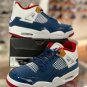 nike air jordan 4 retro gs messy room french blue